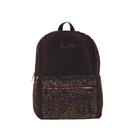 Kaukko K1647 Taşlı Siyah Bright Sırt Çantası
