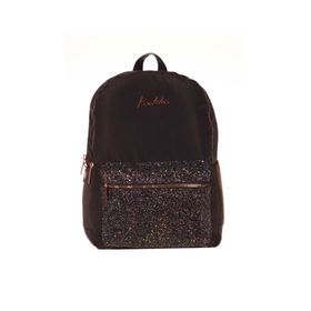 Kaukko K1647 Taşlı Siyah Bright Sırt Çantası