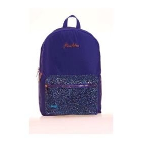 Kaukko K1648 Taşlı Lacivert Bright Sırt Çantası