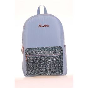 Kaukko K1649 Taşlı Gri Bright Sırt Çantası