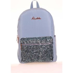 Kaukko K1649 Taşlı Gri Bright Sırt Çantası