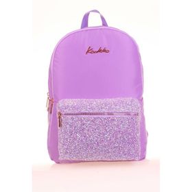 Kaukko K1651 Taşlı Lila Bright Sırt Çantası