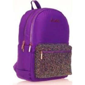 Kaukko K1652 Taşlı Mor Bright Sırt Çantası