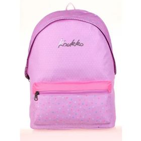 Kaukko K1662 Lilac Hearts Hat Sırt Çantası