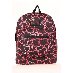Kaukko K1673 Black Hearts Spring Sırt Çantası