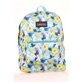 Kaukko K1676 Yellow Flowers Spring Sırt Çantası