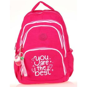 Kaukko K1679 Pink Crazy Okul Sırt Çantası