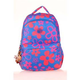 Kaukko K1693 Blue Flowers Favorite Sırt Çantası