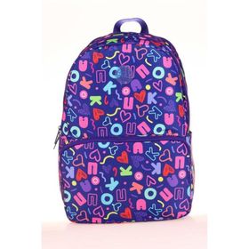 Kaukko K1696 Navy Blue Brokar Sırt Çantası