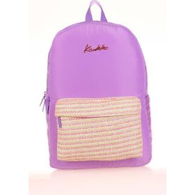 Kaukko K1718 Lilac Wicker Sırt Çantası