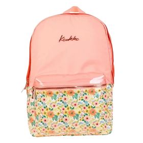 Kaukko K1734 Salmon Soft Floral Sırt Çantası