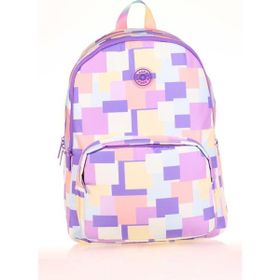 Kaukko K1753 Square Puple Rainbow Sırt Çantası