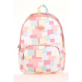 Kaukko K1754 Square Salmon Rainbow Sırt Çantası