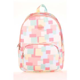 Kaukko K1754 Square Salmon Rainbow Sırt Çantası