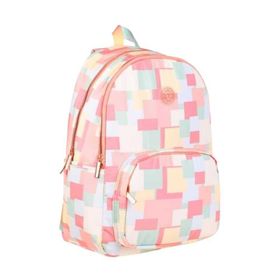 Kaukko K1754 Square Salmon Rainbow Sırt Çantası