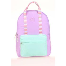 Kaukko K1764 Lilac Double Stripe Sırt Çantası