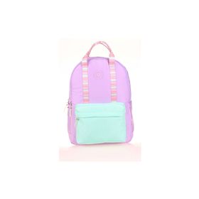 Kaukko K1764 Lilac Double Stripe Sırt Çantası