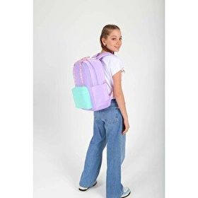 Kaukko K1764 Lilac Double Stripe Sırt Çantası