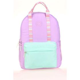 Kaukko K1764 Lilac Double Stripe Sırt Çantası