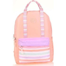 Kaukko K1766 Salmon Double Stripe Sırt Çantası