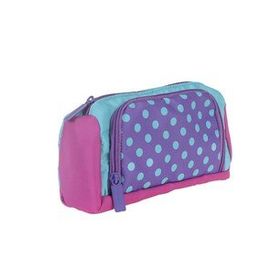 Kaukko K2298 3 Colors Plump Dots Kalem Çantası