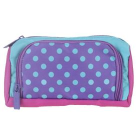 Kaukko K2298 3 Colors Plump Dots Kalem Çantası