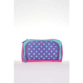 Kaukko K2298 3 Colors Plump Dots Kalem Çantası