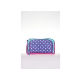 Kaukko K2298 3 Colors Plump Dots Kalem Çantası