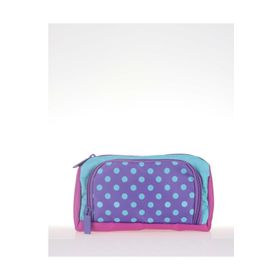 Kaukko K2298 3 Colors Plump Dots Kalem Çantası