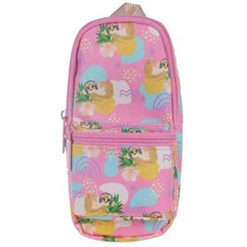 Kaukko K2327 Nature Junior Bag Pink Slotsh Kalem Çantası