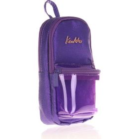 Kaukko K2502 Transparent Mor Magical Junior Bag Kalem Çantası