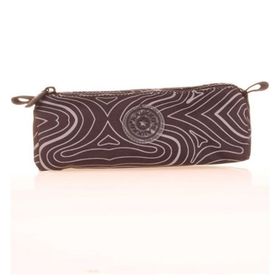Kaukko K2574 Black Waves Triangle Dual Crazy Kalem Çantası