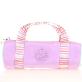 Kaukko K2597 Lilac Travel Double Stripe Kalem Çantası