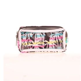 Kaukko K2607 Palm Transparent Spring Kalem Çantası
