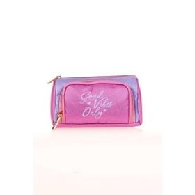 Kaukko K2618 Lilac Blue Sparkle Plump Kalem Çantası