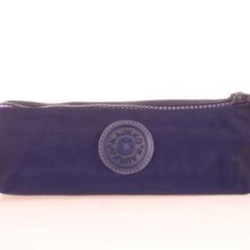 Kaukko K2645 Navy Blue Triangle Dual Crazy Kalem Çantası