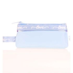 Kaukko K2668 Mavi Mirror Baggy Kalem Çantası