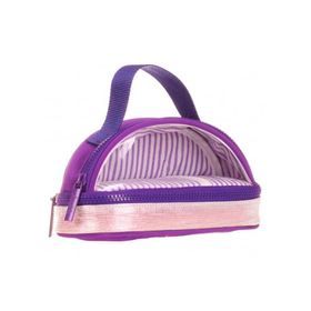 Kaukko K2682 Leather Purple Crescent Magic Dreams Kalem Çantası