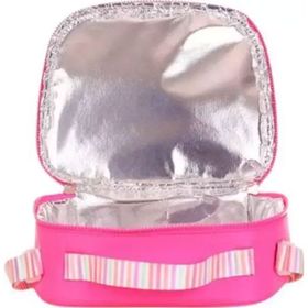 Kaukko K9037 Pink Double Stripe Beslenme Çantası