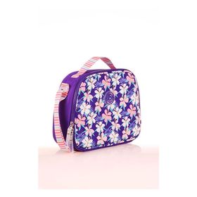 Kaukko K9038 Purple Double Stripe Beslenme Çantası