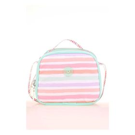Kaukko K9042 Mint Double Stripe Beslenme Çantası