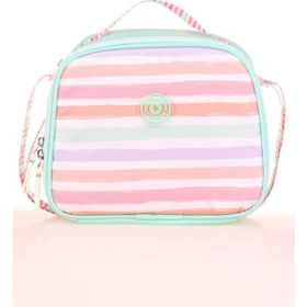 Kaukko K9042 Mint Yeşil Double Stripe Beslenme Çantası