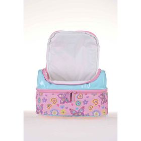 Kaukko Kids Love Butterfly Rugan Pullu Beslenme Çantası