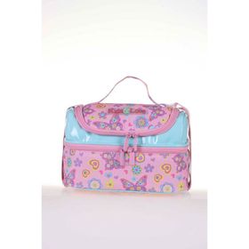 Kaukko Kids Love Butterfly Rugan Pullu Beslenme Çantası