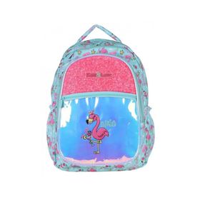 Kaukko Kids Love Flamingo Aynalı Taşlı Beslenme Çantası