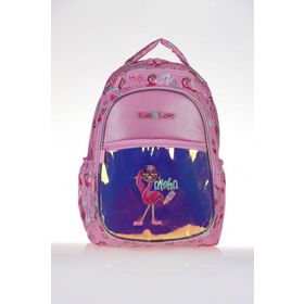Kaukko Kids&Love Aynalı-Simli Flamingo Sırt Çantası