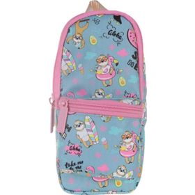 Kaukko Kız Çocuk Nature Junior Bag Flamingo ve Avokado Kalem Çantası