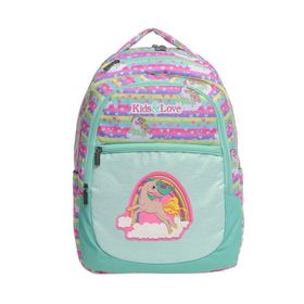 Kaukko L5022 Kids Love Simli Rainbow Unicorn Sırt Çantası