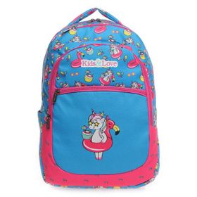 Kaukko L5026 Kids Love Rubber Unicorn Sırt Çantası