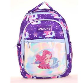 Kaukko L5138 Aynalı Nakışlı Mermaid Kids Sırt Çantası